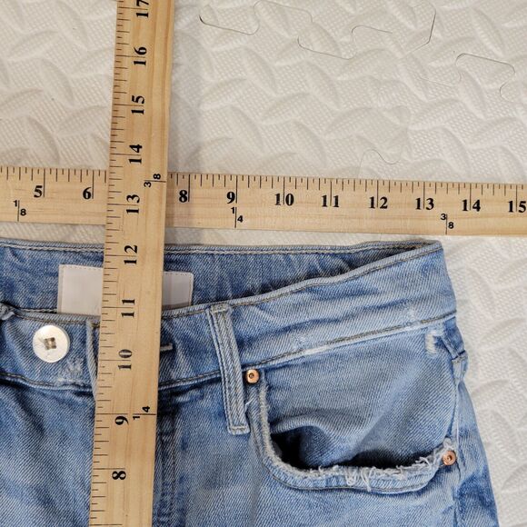 Mother Superior Jeans Womens 26 The Tomcat Confession Distressed Cropped USA - Picture 14 of 16